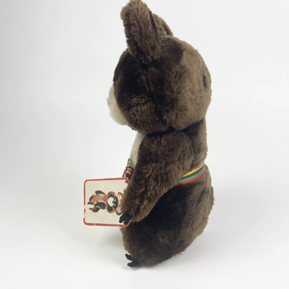 Dakin‎ Misha Moscow Summer Olympic Games Plush Teddy Bear 1980 Mascot Vintage
